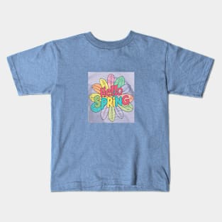 Hello Spring! Kids T-Shirt